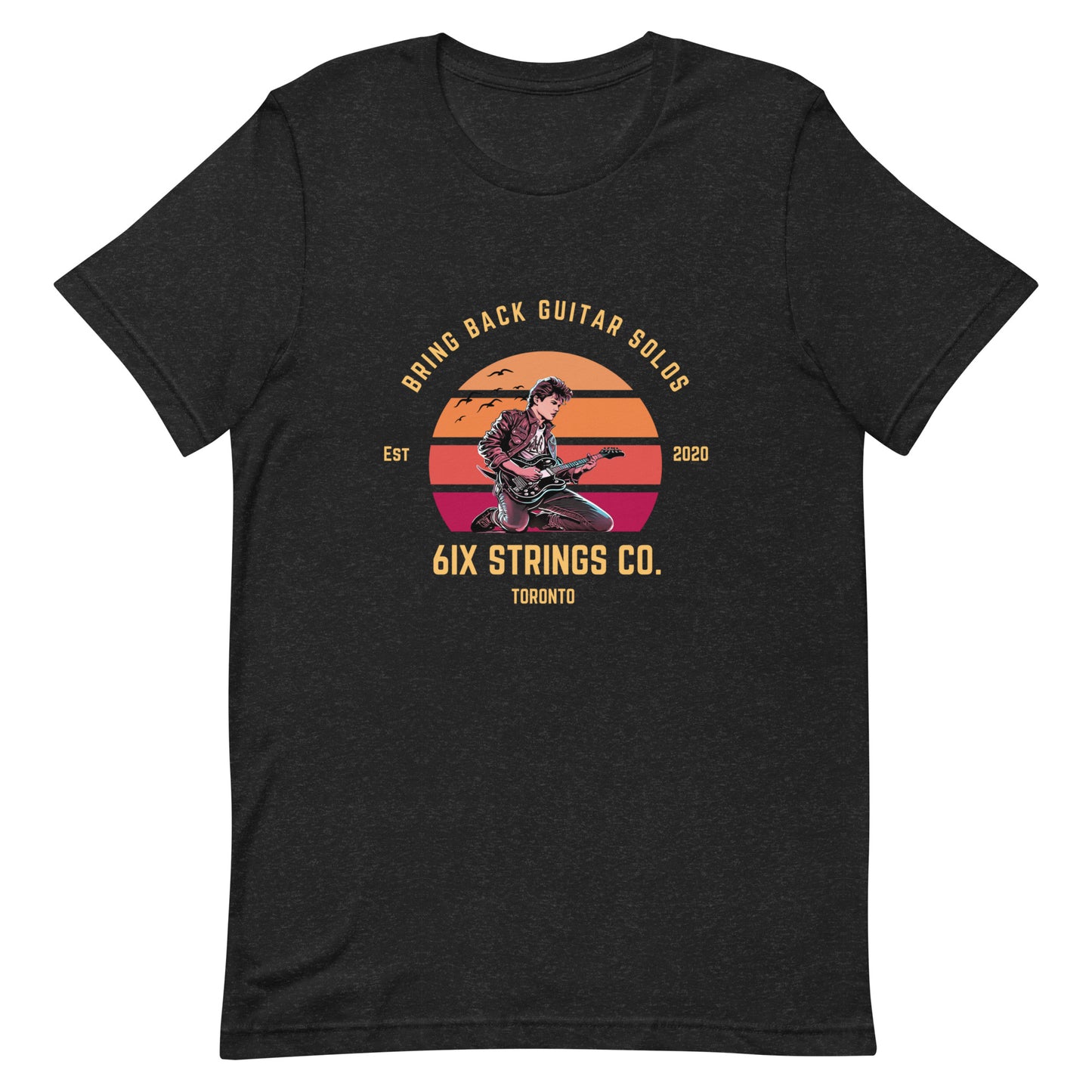Sunset Solo Tee - 'Bring Back Guitar Solos'