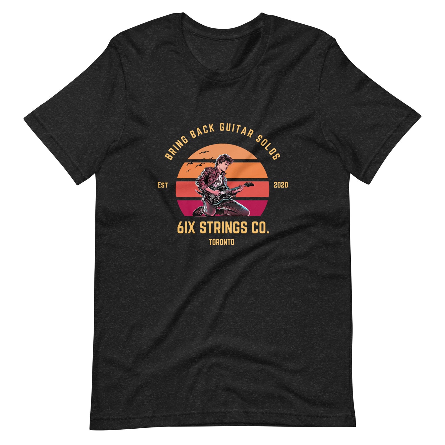 Sunset Solo Tee - 'Bring Back Guitar Solos'