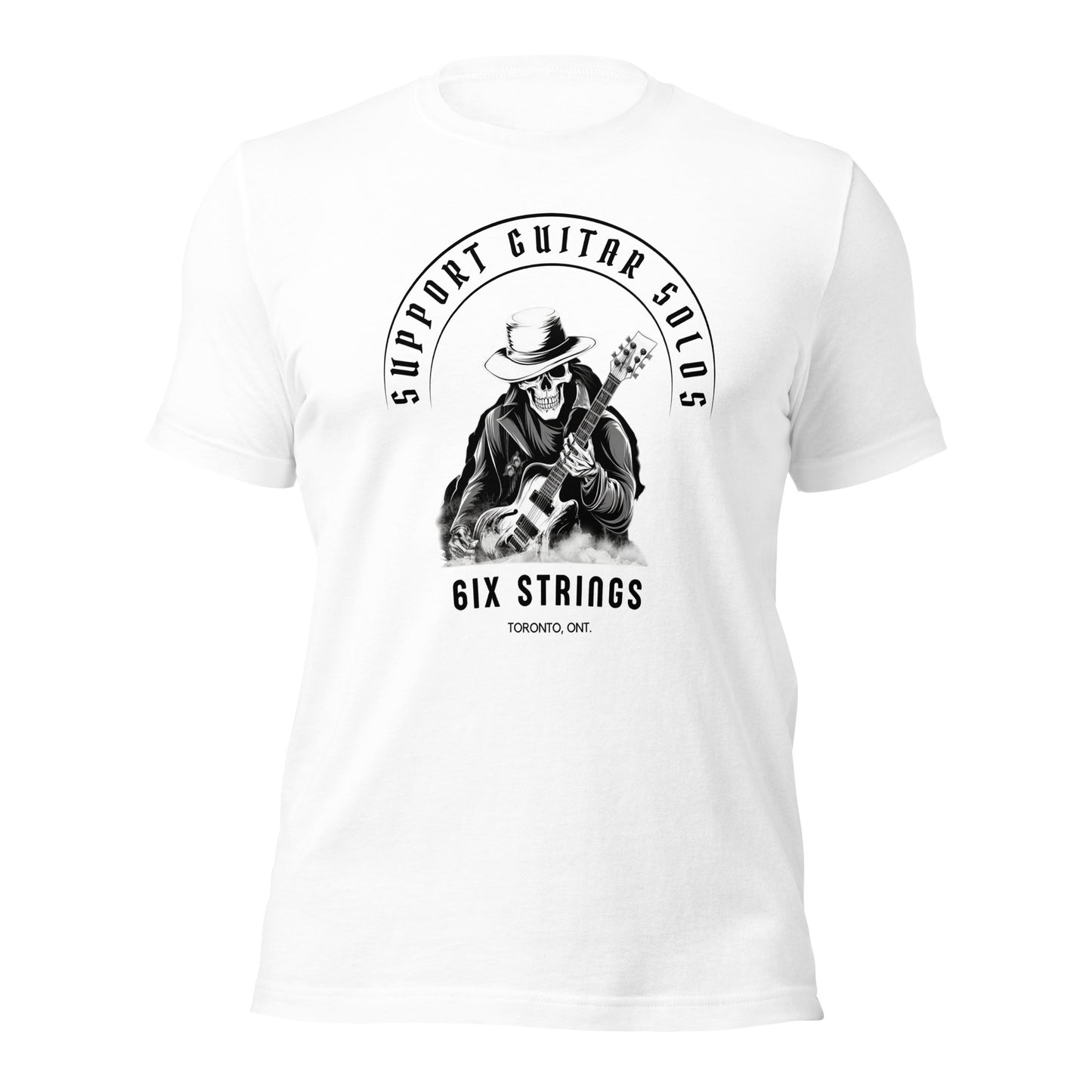 Skull Tee - 'Support Guitar Solos'