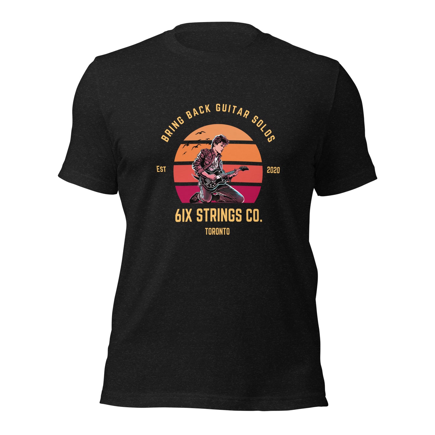 Sunset Solo Tee - 'Bring Back Guitar Solos'