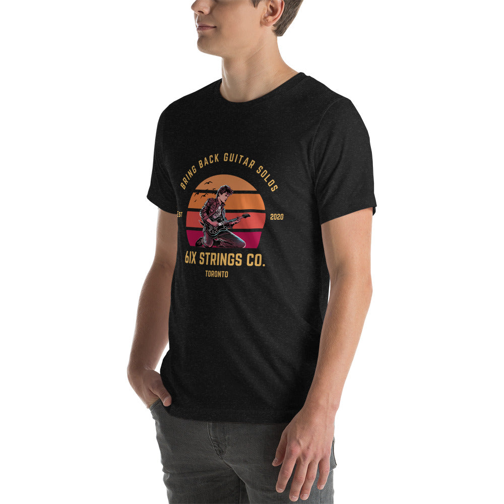 Sunset Solo Tee - 'Bring Back Guitar Solos'
